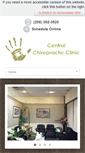 Mobile Screenshot of centralchiropracticclinic.com